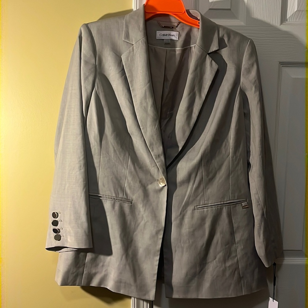 Calvin Klein Womens Suit Jacket New Size 18w